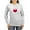 Ash Gray, variant on CafePress - Te Amo Women's Long Sleeve T Shirt - Women's Long Sleeve Graphic Casual T-Shirt