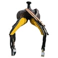 thumbnail image 2 of Resistance Antique Western Adult Barrel Saddle, Leather, with Tack Set, 2 of 6