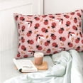 thumbnail image 4 of Sikiie Cute Ladybugs 1 Pillow Covers, Throw Pillow Case Cushion Covers,Cushion for Bedroom,Couch,Home-16"x24", 4 of 6