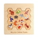 thumbnail image 1 of Rompecabezas de madera para juegos, actividades de aprendizaje preescolar, educación temprana, jardín de infancia Animal, 1 of 9