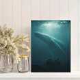 thumbnail image 2 of Vibrant Greyhound Portrait Canvas Wall Art, Pet Lover Decor for Living Room Bedroom Office Study, 2 of 8