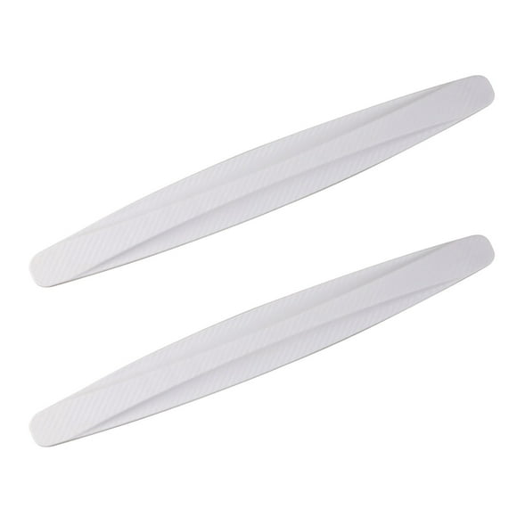Car Door Edge Guards - 2-Pack Clear Rubber Bumper Protector Strips with Strong Adhesive | 40cm x 5.2cm for Car Doors, Corners & Bumpers | Scratch & Dent Prevention for Cars, SUVs & Trucks