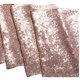 thumbnail image 4 of Juego de 10 manteles brillantes de poliéster, 30x180 cm, en tonos dorado, rosa dorado y plateado, ideal para decoración de eventos., 4 of 6