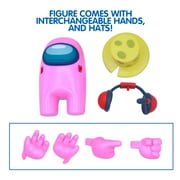 Pink Figure with Cheese Hat