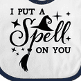 thumbnail image 4 of Inktastic I Put a Spell on You Halloween Magic Boys or Girls Baby Bib, 4 of 4
