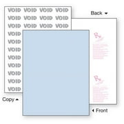 Security Paper, 1 Part, Blue