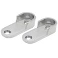 thumbnail image 4 of 2pc Garde-Robe Vêtements Tube Support Garde-Robe Tige Poteau Support d'Extrémité Épaississant Support, 4 of 5