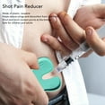 thumbnail image 3 of Shot Assist Pads, 4Pcs Shot Helper Pain Blocker ABS Plastic Device Shot Pain Reducer Reusable, Kids Shot Blocks Bottom Contact Point for Immunization Injections, 3 of 7