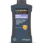 Lotrimin Athlete's Foot Daily Prevention Medicated Foot Powder, 3 oz