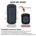 thumbnail image 2 of Graflsoa Sac de Compression Léger en Ripstop 40D Bleu Pierre Précieuse pour Équipement de Camping et Essentiels de Voyage, Sac de Rangement Extérieur Portable et Durable, Taille M (9L-18L), 2 of 6