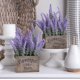 thumbnail image 4 of 10 paquetes de flores artificiales de lavanda para decoración del hogar y bodas, 4 of 7