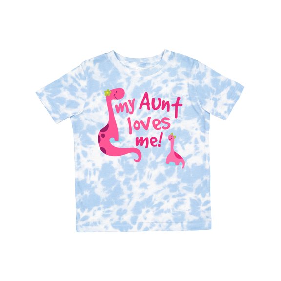 Inktastic My Aunt Loves Me Girls Toddler T-Shirt