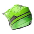 thumbnail image 7 of WOW Youth Motocross Helmet HJOY BMX MX ATV Dirt Bike Helmet HJOY Spider Green + Goggles + Skeleton Green Glove Bundle, 7 of 7