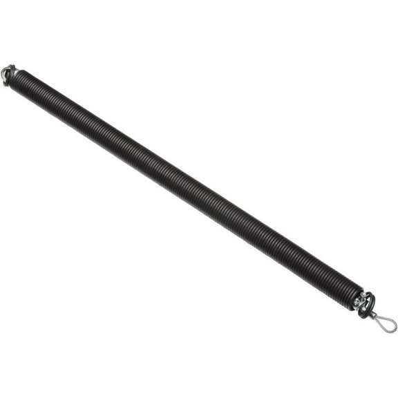 National Hardware Garage Door Extension Spring With Safety Cable - 120 Lb - 25 In, Black N281-063