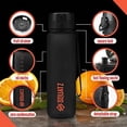 thumbnail image 6 of Squatz 34 Oz Poseidon Series Frosted Water Bottle, Wide Mouth Gym Flask with Fruit Infuser Strainer, 6 of 7
