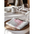 thumbnail image 6 of Pink Pumpkin Cloth Napkins Set of 8 Reusable Dinner Napkins, Thanksgiving Fall Vintage White Stripe Cocktail Napkin Washable Table Napkins for Wedding/Holiday Party/Baby Shower 20"x20", 6 of 7