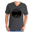 thumbnail image 1 of Awkward Styles Men's Baseball Dad Sport Lover`s Graphic V-neck T-shirt Tops Black Father's Day Gift Idea, 1 of 4