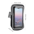 thumbnail image 2 of FESTFENDS 1Pcs Mobile Phone Armband Holder Neoprene Black for Jogging Sports, 2 of 7