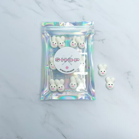 EASTER BUNNY FACE EDIBLE DECORATIONS