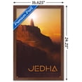 thumbnail image 3 of Star Wars: Jedha - Where It All Began Russell Walks Variant Wall Poster, 14.725" x 22.375" Framed, 3 of 5