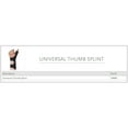 thumbnail image 4 of Ossur Black Hook and Loop Strap Thumb Splint for Either Hand 30000, 4 of 4