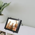 thumbnail image 2 of 2 Pcs Simple Display Stands Large Decorative Plate Holder Office Black, 2 of 8