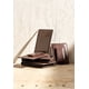 thumbnail image 3 of Monedero Fossil Derrick de cuero marrón oscuro con bloqueo RFID para hombre, 3 of 4