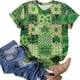 thumbnail image 2 of Camisetas Casuales de Manga Corta con Cuello de Tripulación Impresa de San Valentín Tee Gráfica Ligera Top 95% Poliéster 5% Elastano para el Uso Diario, Camiseta de Moda Cómoda, 2 of 9