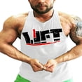 thumbnail image 1 of Summer Workout Tank Tops for Men with Sleeveless Design and Letter Print, 1 of 9