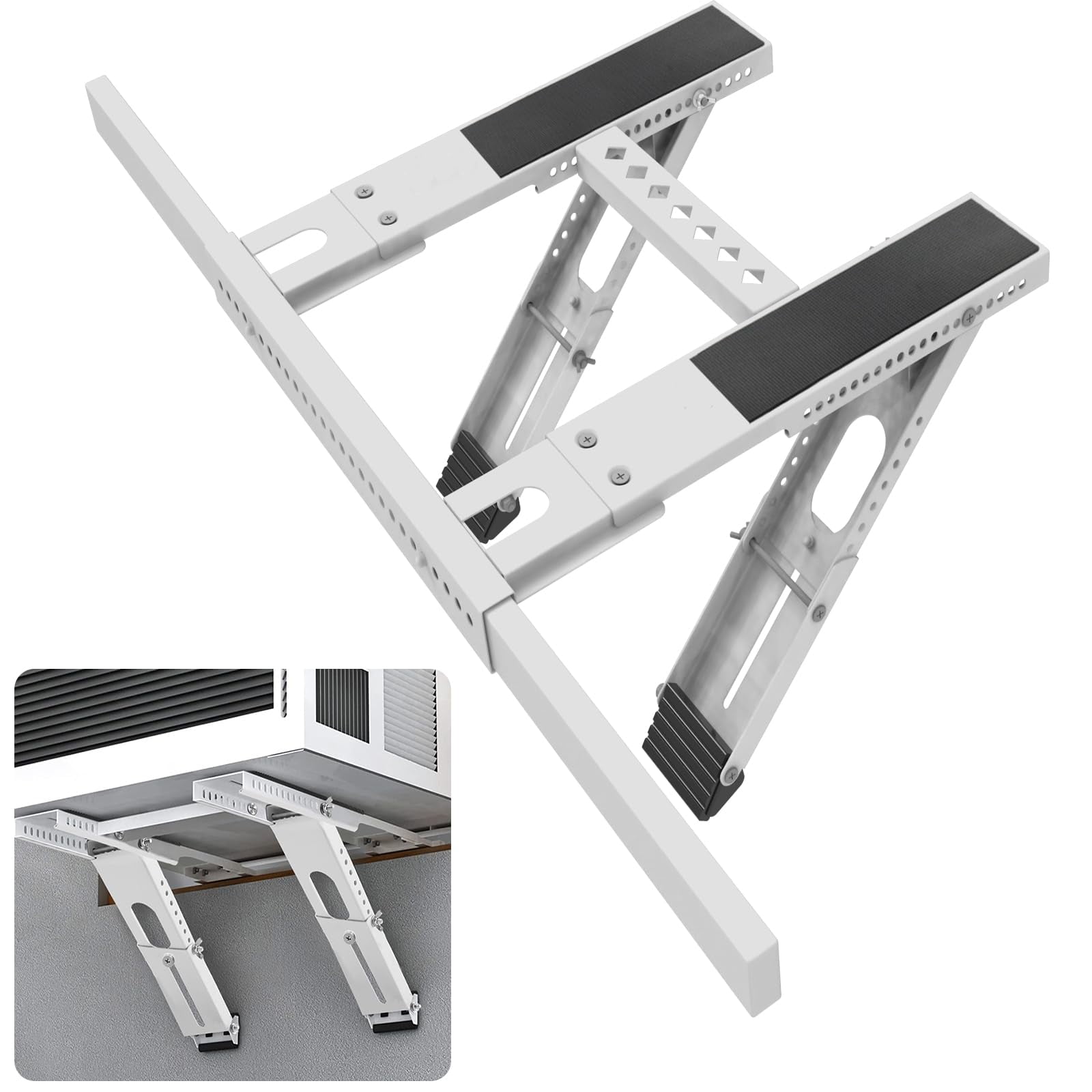 Universal Window Air Conditioner Support Bracket, Heavy Duty, Fits 5000-24000 BTU Units