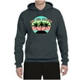 thumbnail image 2 of Wild Bobby, Pastel Color Hot Girl Summer, Streetwear, Unisex Graphic Hoodie Sweatshirt, Charcoal, X-Large, 2 of 4