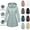 Grey, variant on Puffer Jackets Women Long Down Coats Travel Winter Warm Zip up Padded Jackets Lightweight Long Sleeve Hooded Coats Outerwear