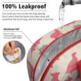 thumbnail image 5 of Womens Red Dinosaur Silhouette Pattern Lunch Box for Work,Insulated Lunch Bag for Women,Loncheras Para Mujer,Leakproof Adult Lunch Bag for Work,Beach,Travel,Picnic,Camping, 5 of 7