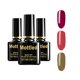 thumbnail image 1 of Juego de 3 esmaltes de uñas en gel de secado rápido y larga duración, 10ml cada uno – Colores 205, 210, 216 – Ideal para manicura profesional y uso diario., 1 of 6