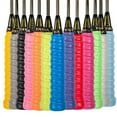 thumbnail image 2 of Anti-slip Breathable Sport Over Grip Sweatband Tennis Overgrips Tape Badminton Racket Grips Sweatband Fishing Rods OverGrip Band purple, 2 of 6