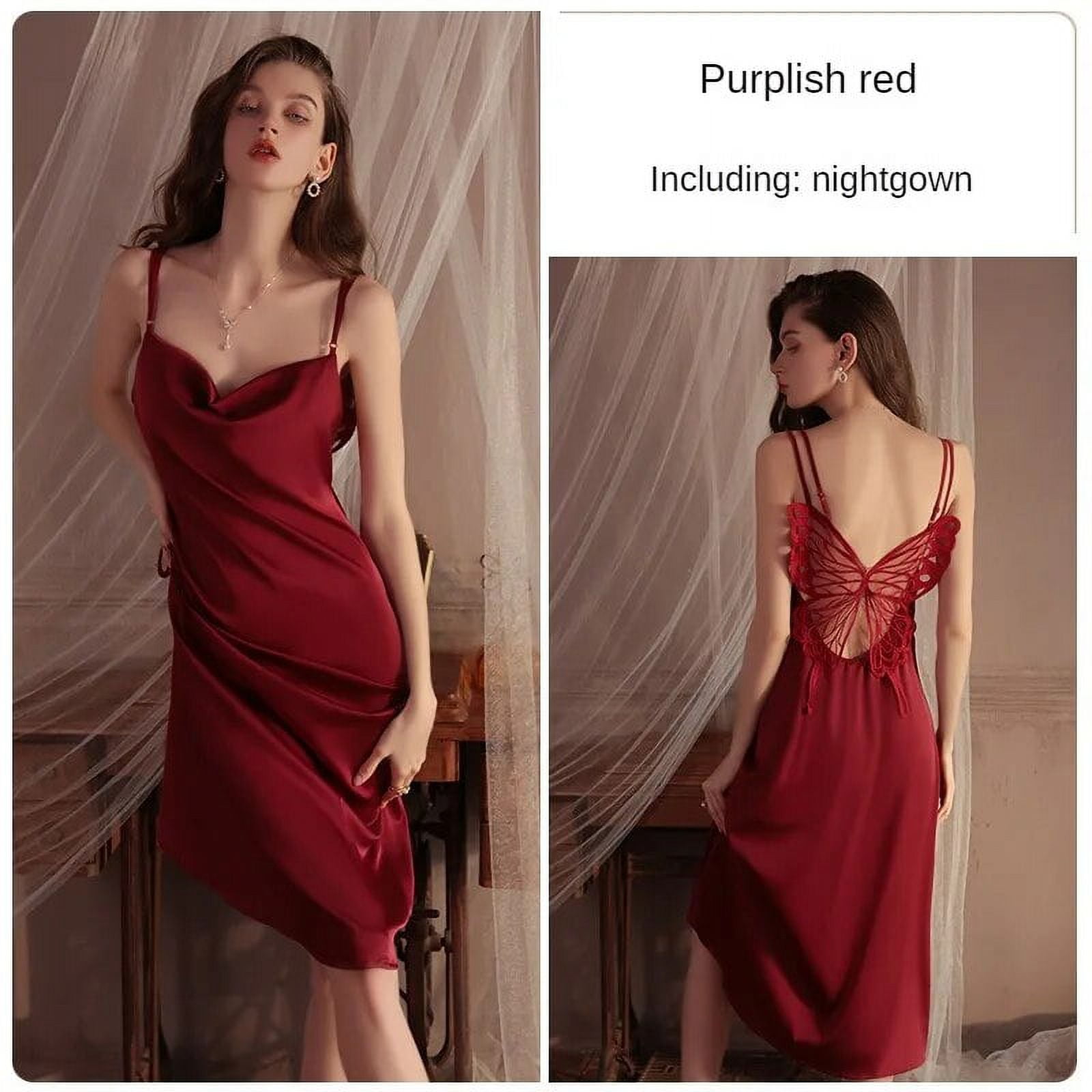 Red camisole nightwear sale