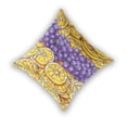 thumbnail image 2 of Citrus Delight 16x16in 2-Piece Cotton Fleece Throw Pillow Covers, Shrink Resistant, Hidden Zip, 2 of 6