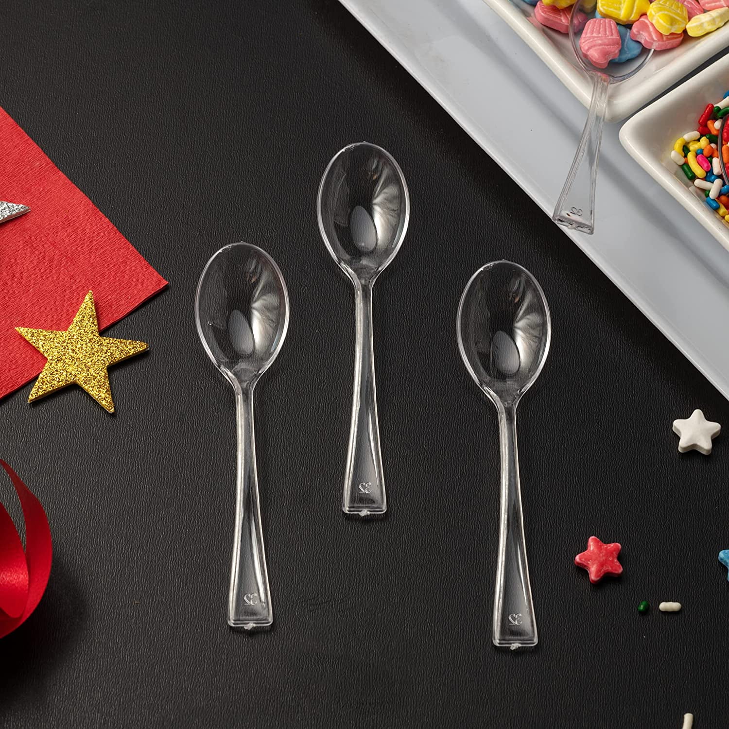 7.5cm/3inch Clear Mini Disposable Plastic Wholesale Discounted, 53% OFF
