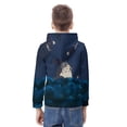 thumbnail image 4 of My Neighbor Totoro Hoodie for Boys Girls, Cute Anime Pullover Hooded for Kids, Fashion Lightweight Sweatshirt, Long Sleeve Hoodies with Pocket, S-XL, 4 of 6