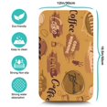 thumbnail image 5 of Efficient Anti-Slip Silicone Coffee Bar Mat - 19.5x12in, Super Absorbent Coffeeh Drying & Draining Pad - Ideal for Countertops, Coffee Machines, 5 of 7