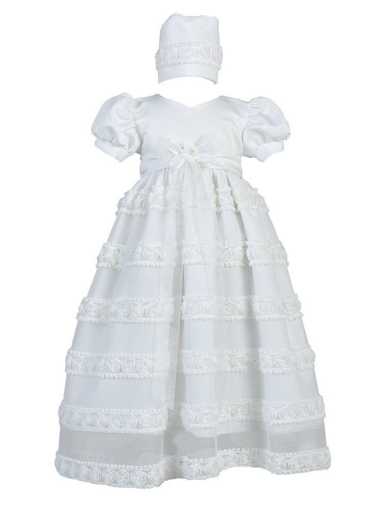 tulle christening dress