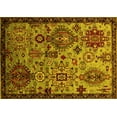 thumbnail image 1 of Ahgly Company Indoor Rectangle Oriental Yellow Industrial Area Rugs, 2' x 4', 1 of 4