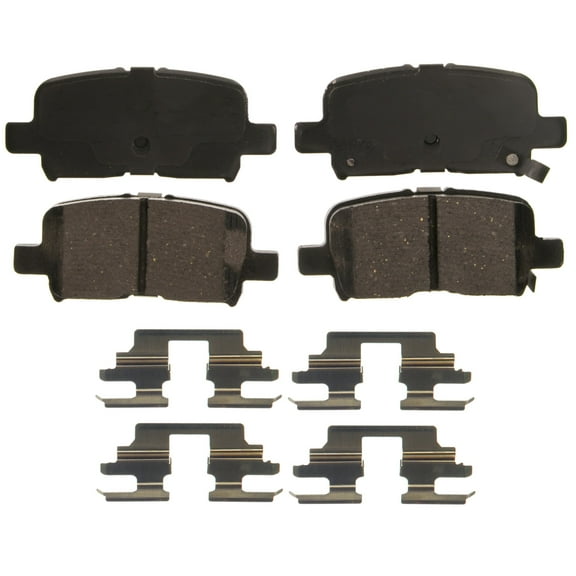Wagner QuickStop ZD865 Ceramic Disc Brake Pad Set Fits select: 2003-2008 HONDA PILOT, 1999-2004 HONDA ODYSSEY
