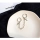 thumbnail image 3 of Anillos Punk Vintage para Hombres, Mujeres, Anillos Góticos, Anillos Ajustables Abiertos, Enlace de Cadena, 3 of 7