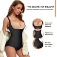 thumbnail image 2 of Faja Shapewear for Women Tummy Control Open Bust Body Shaper Seamless Bodysuits with Adjustable Strap, 2 of 5