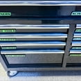 thumbnail image 3 of 12 Pack of Magnetic Toolbox Labels, Premium 3D-Printed Tool Box Organize Accessories, Reusable Toolbox Drawer Tags for Tool Organization, for Steel Toolboxes Carts Drawers and Cabinets(Yellow), 3 of 6