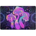 thumbnail image 4 of SKYSONIC 36x24in Magic Mushrooms Area Rug, Mandala Non-Slip Floor Carpet for Indoor Living Dining Room Bedroom, 4 of 7