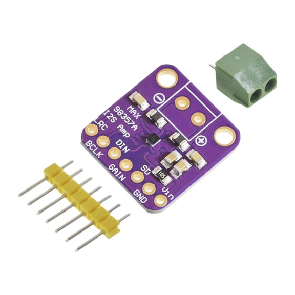 MAX98357 I2S 3W Class D Amplifier Board Port Decoding Module Replacement for Mobile Electronic Device