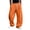 BJ36_Orange, variant on Dwellite Baggy Sweatpants Men Wide Leg Drawstring Oversized Casual Athletic Y2k Lounge Sweat Jogger Pants with Pockets Pink M