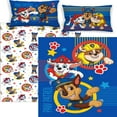 thumbnail image 2 of Pat' Patrouille Ensemble de Draps pour Enfant avec Couette Réversible, Lit Simple en Sac - Ensemble 4 Pcs pour Enfants, 2 of 9